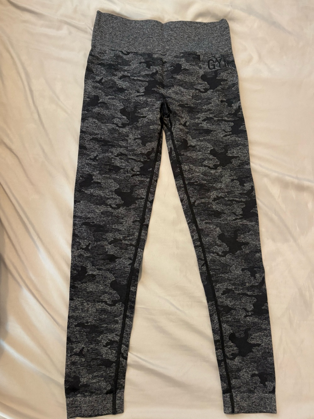 Gymshark Gray Camo Leggings